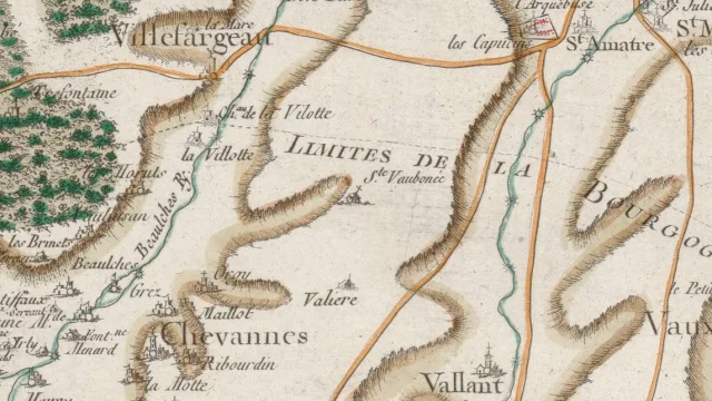 Carte De Cassini 1750 Gallica